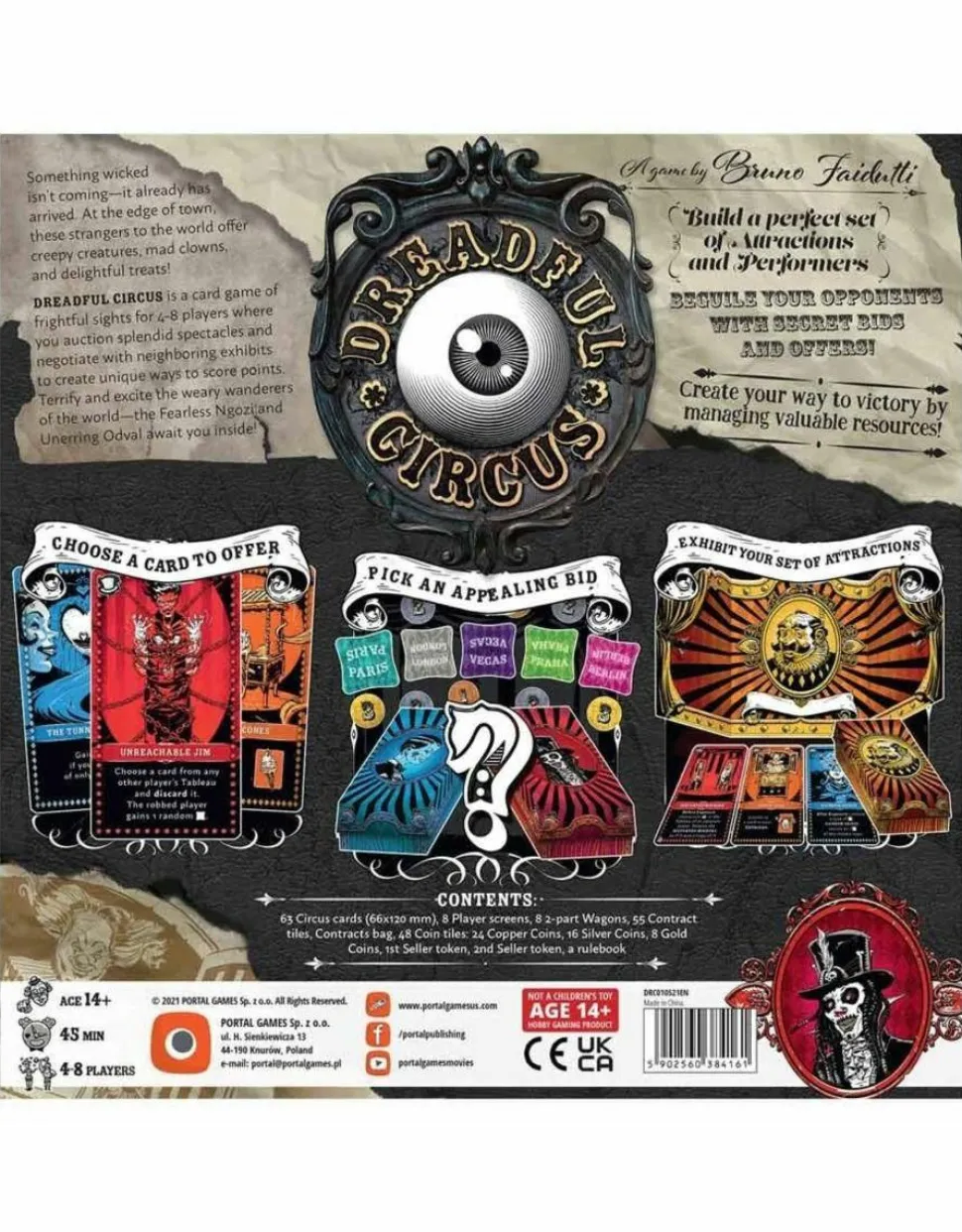 Dreadful Circus - Card Game