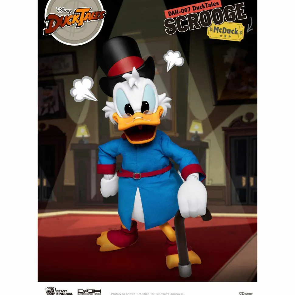 DuckTales - Scrooge McDuck DAH-067 Dynamic 8ction Heroes 1/9th Scale Action Figure