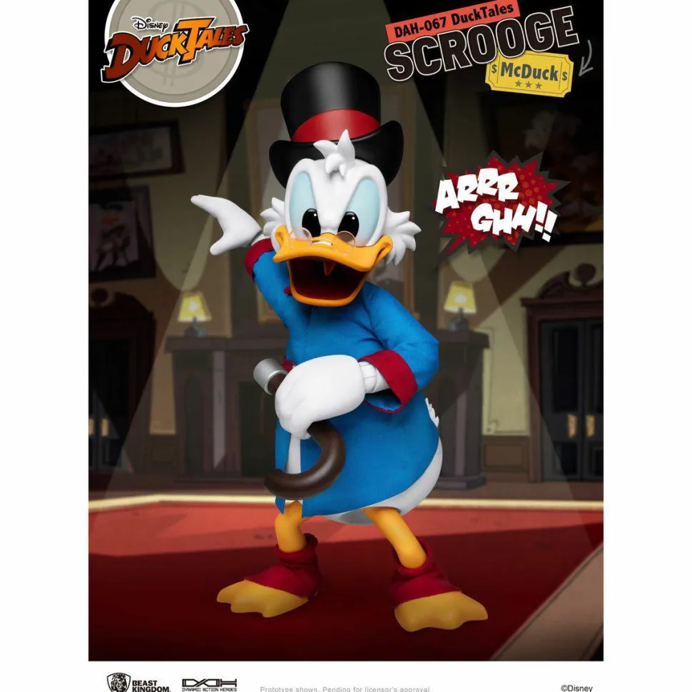 DuckTales - Scrooge McDuck DAH-067 Dynamic 8ction Heroes 1/9th Scale Action Figure