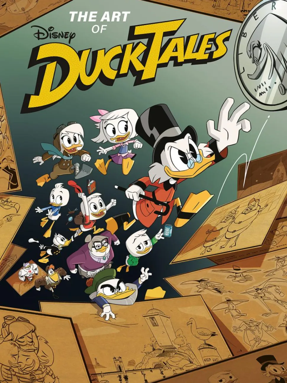 DuckTales - The Art of DuckTales Hardcover Book