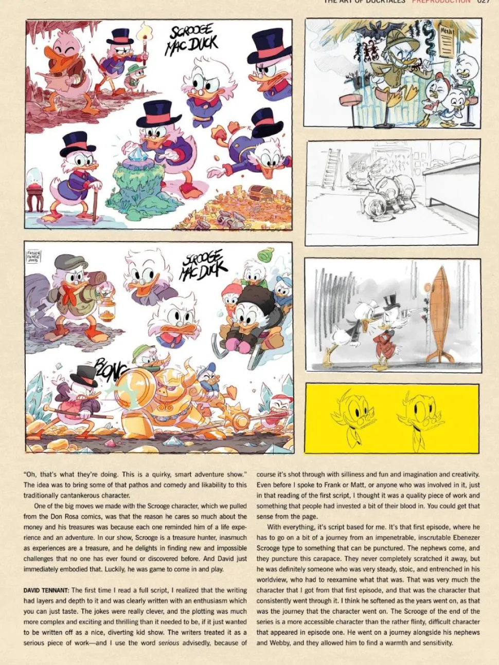 DuckTales - The Art of DuckTales Hardcover Book