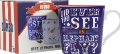 Dumbo (1941) - 'Did You Ever See An Elephant Fly?' Disney Gifts Heat Changing Ceramic Mug