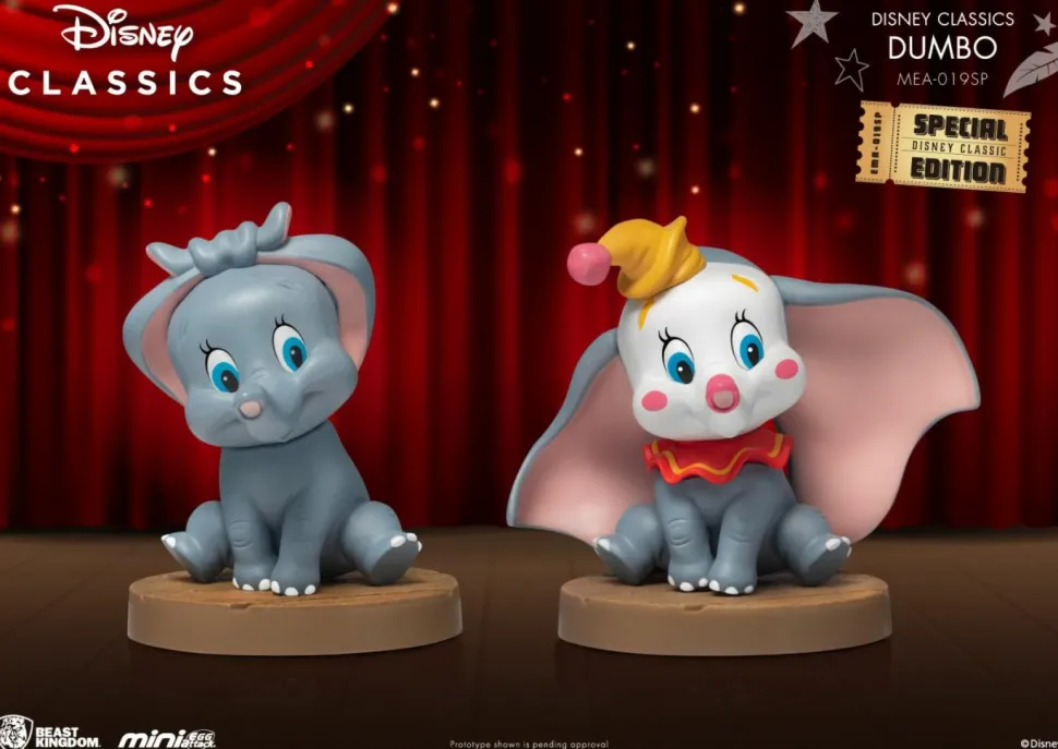 Dumbo (1941) - Dumbo Disney Classic Series Mini Egg Attack Special Edition PVC Statue 2-Pack
