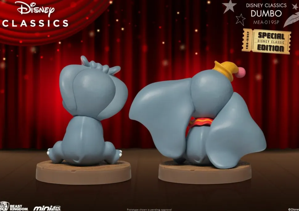 Dumbo (1941) - Dumbo Disney Classic Series Mini Egg Attack Special Edition PVC Statue 2-Pack
