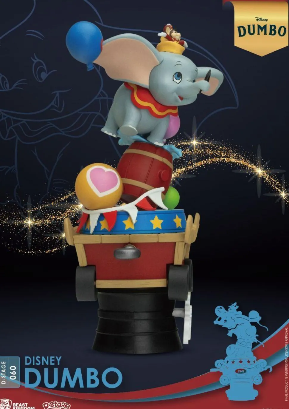Dumbo (1941) - Dumbo D-Stage 6" Diorama Statue