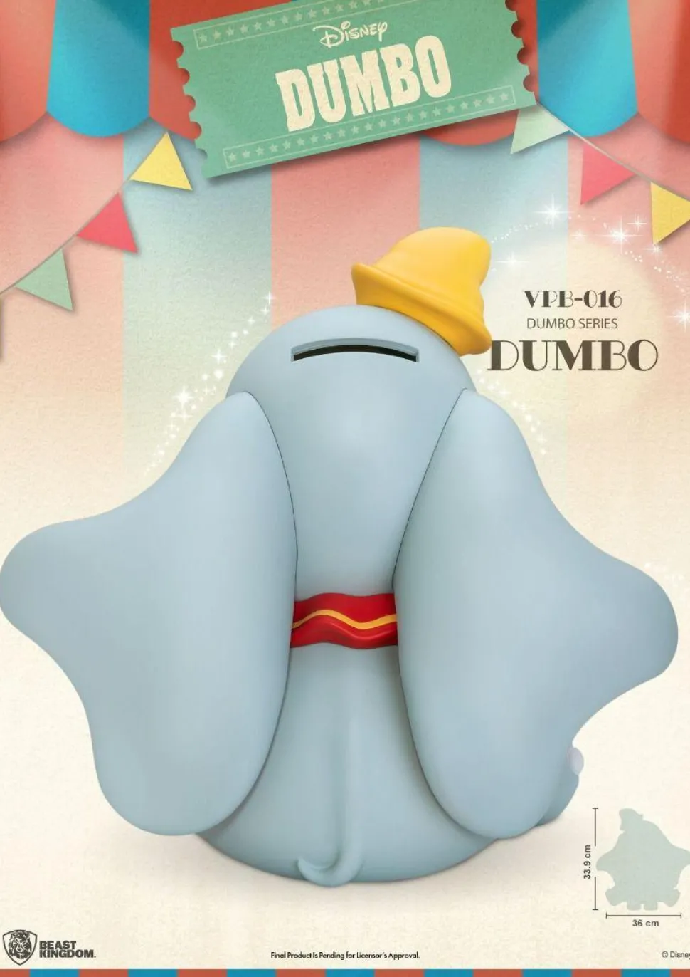 Dumbo (1941) - Dumbo Large 13" Vinyl Piggy Bank