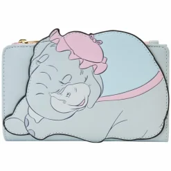 Dumbo (1941) - Mrs. Jumbo 4” Faux Leather Flap Wallet
