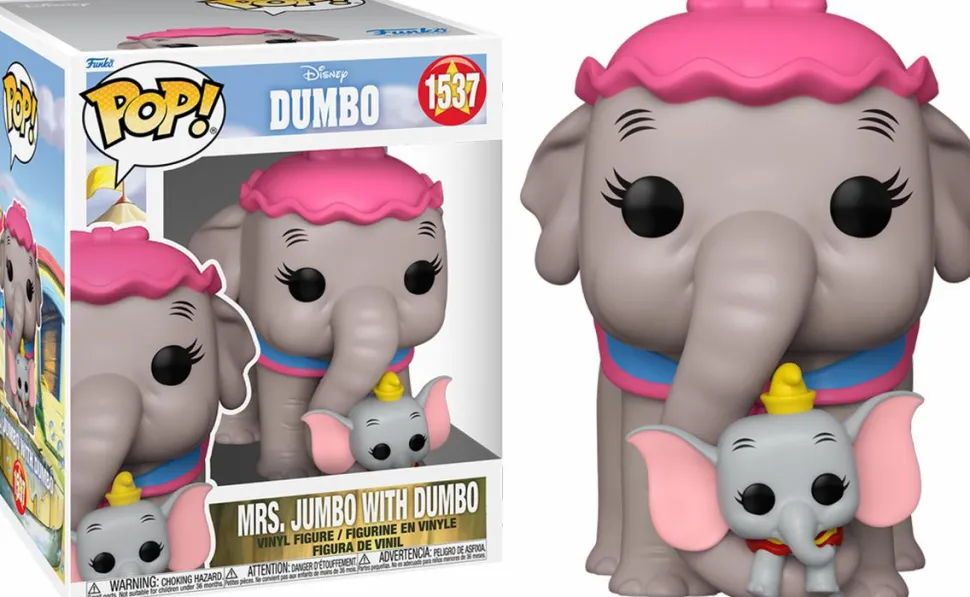 Dumbo (1941) - Mrs. Jumbo with Dumbo Super Sized 6" Pop! Vinyl Figure