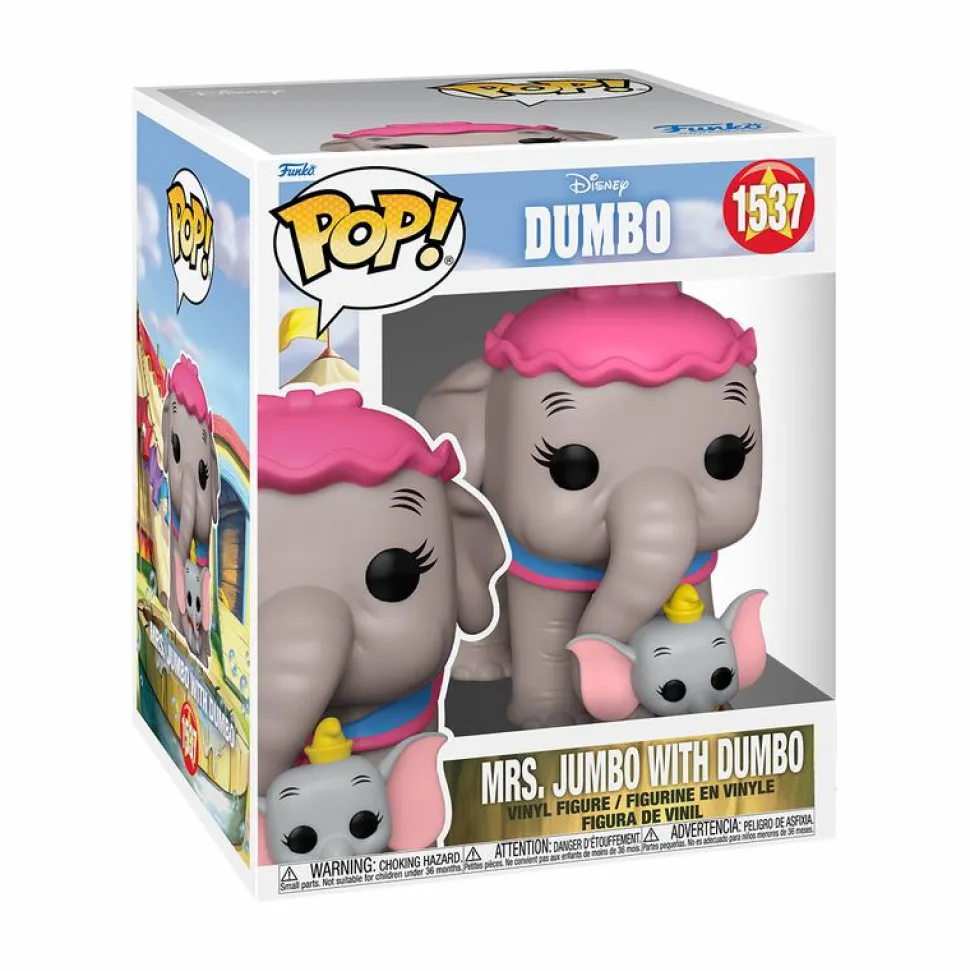 Dumbo (1941) - Mrs. Jumbo with Dumbo Super Sized 6" Pop! Vinyl Figure