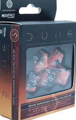 Dune (2022)Â - Dune RPG: Harkonnen Dice Set