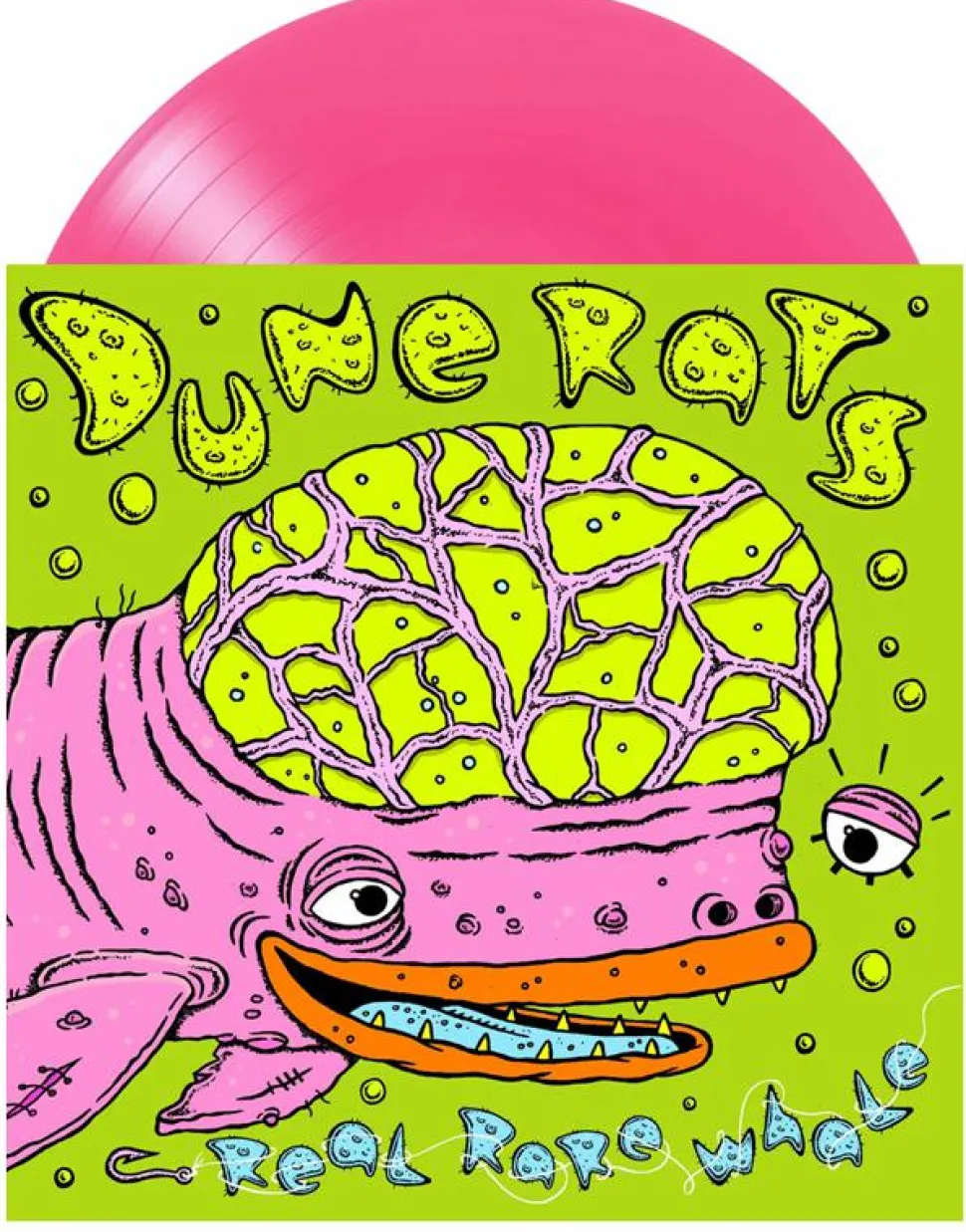 Dune Rats - Real Rare Whale LP Vinyl Record (Hot Pink Lenticular Coloured Vinyl)
