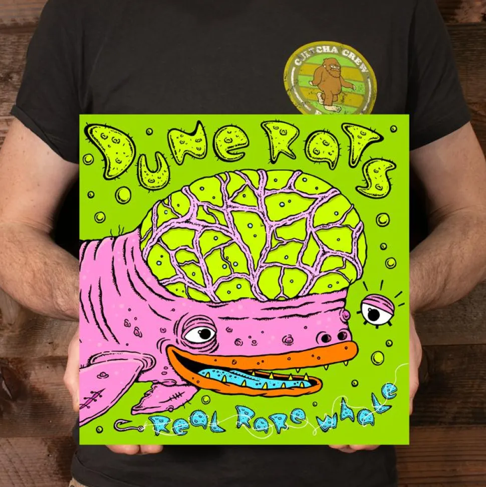 Dune Rats - Real Rare Whale LP Vinyl Record (Hot Pink Lenticular Coloured Vinyl)