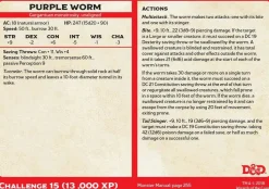 Dungeon & Dragons - Challenge Rating 6-16 Monster Spellbook Cards