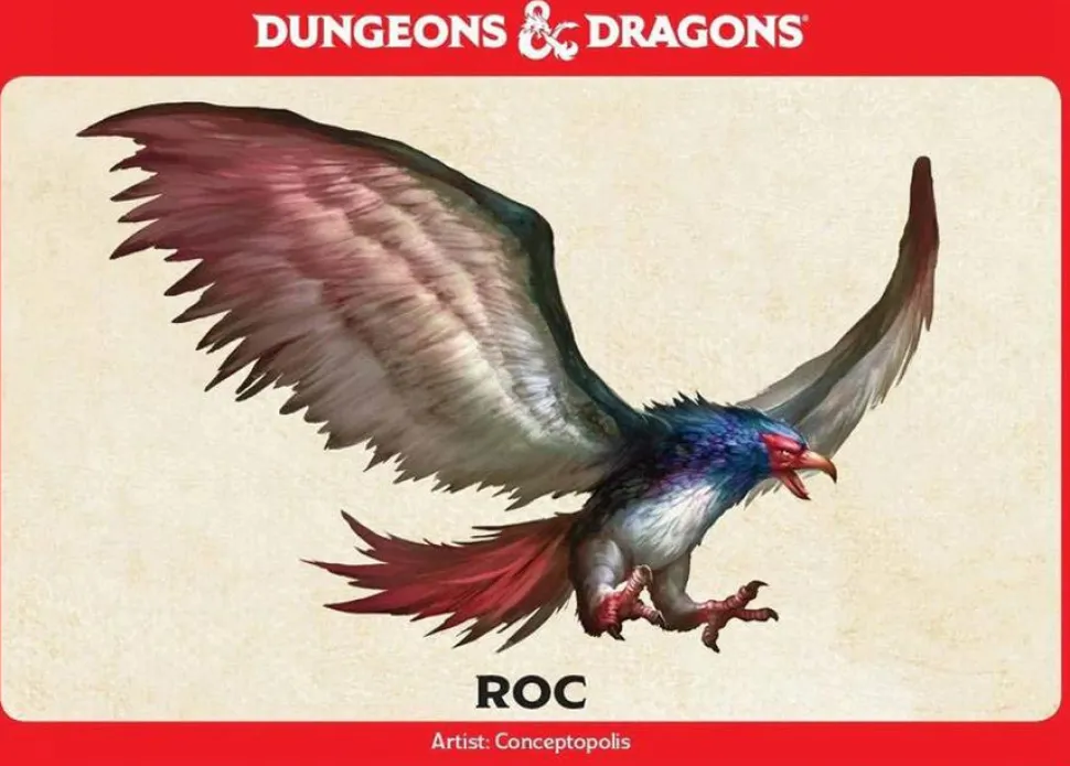 Dungeon & Dragons - Challenge Rating 6-16 Monster Spellbook Cards