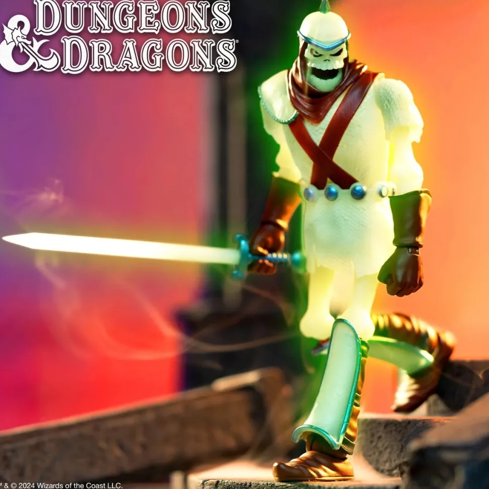 Dungeons & Dragons (1983) - Dekkion, the Skeleton Warrior Glow-in-the-Dark Ultimates! 7" Scale Action Figure