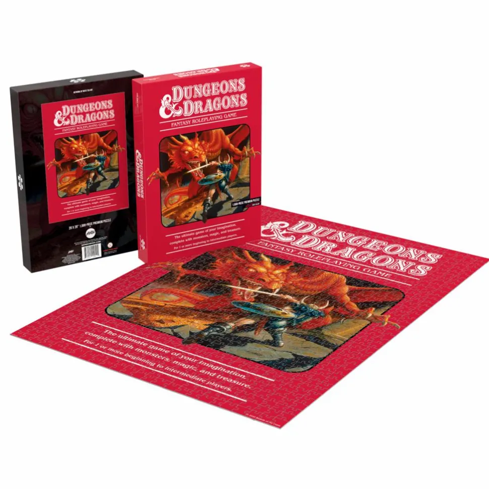Dungeons & Dragons - 1000 Piece Premium Jigsaw Puzzle (Second Edition)