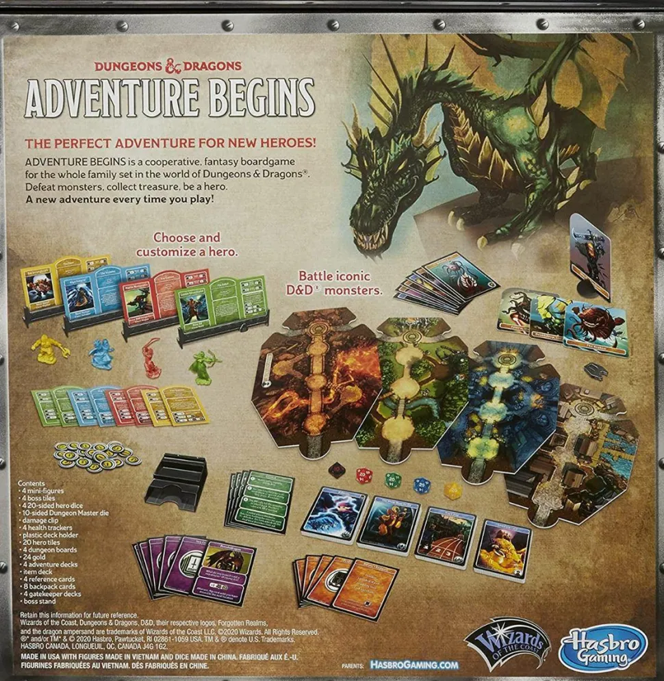 Dungeons & Dragons - Adventure Begins Board Game