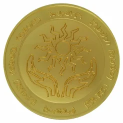 Dungeons & Dragons - Amulet of Health Medallion 24K Gold Plated Metal Replica