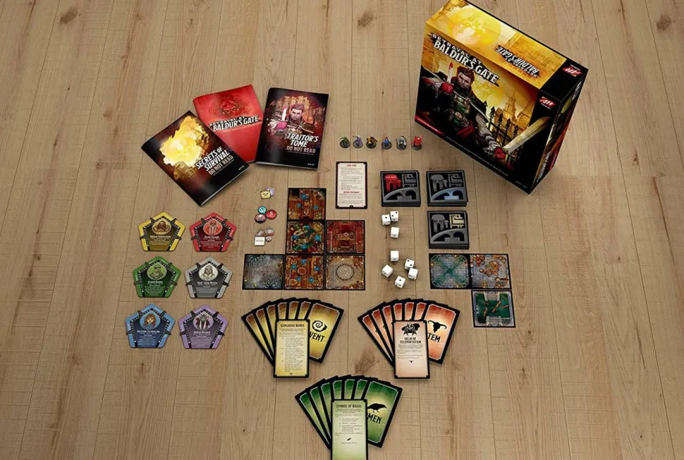 Dungeons & Dragons - Betrayal at Baldur's Gate Board Game