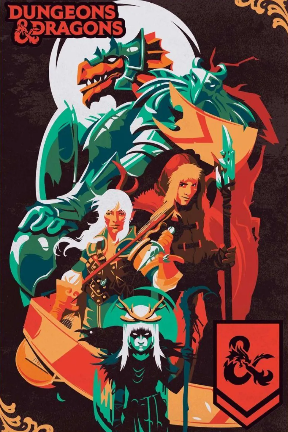 Dungeons & Dragons - Characters Poster (1277)