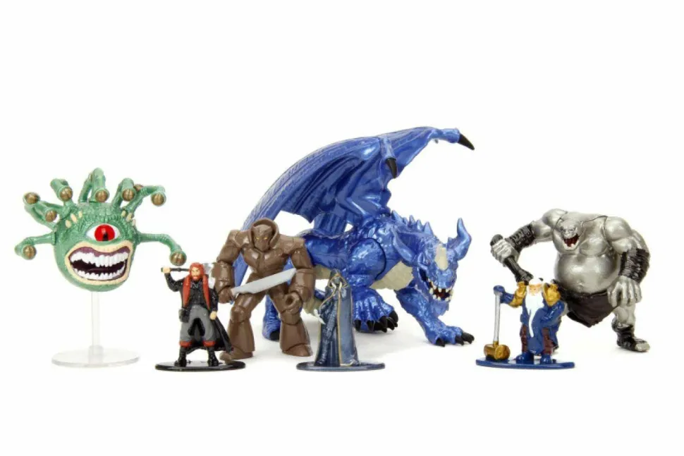 Dungeons & Dragons - Deluxe NanoFig Die-Cast Figure 7-Pack