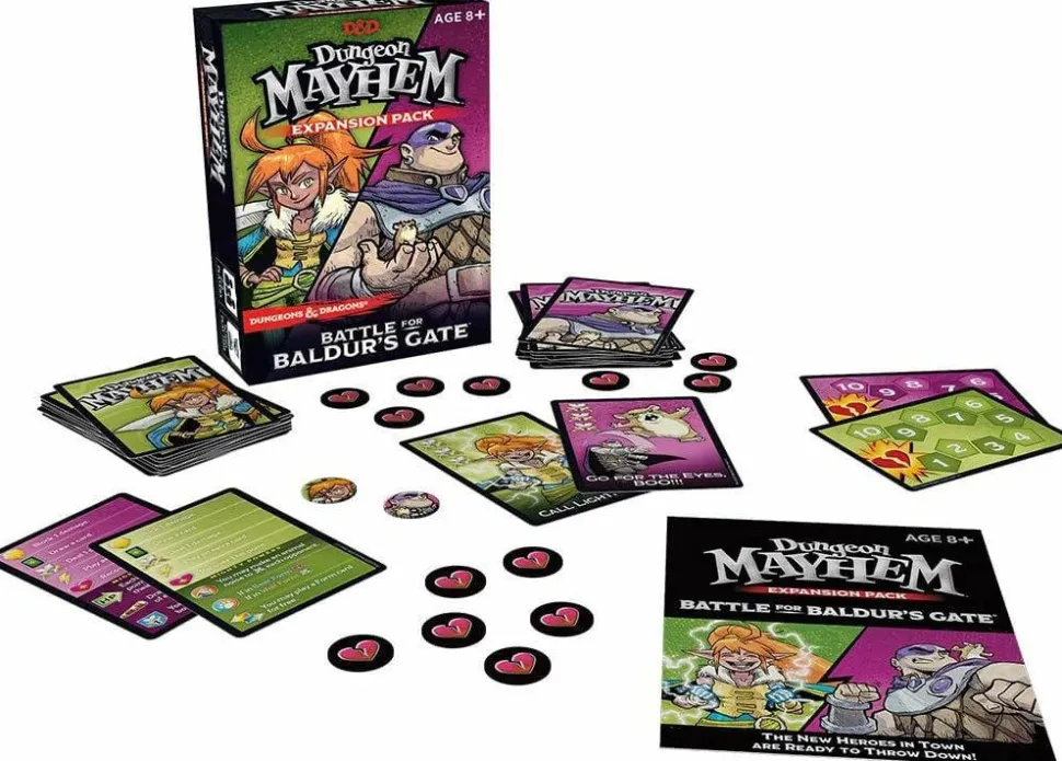 Dungeons & Dragons - Dungeon Mayhem: Battle for Baldurs Gate Card Game Expansion Pack