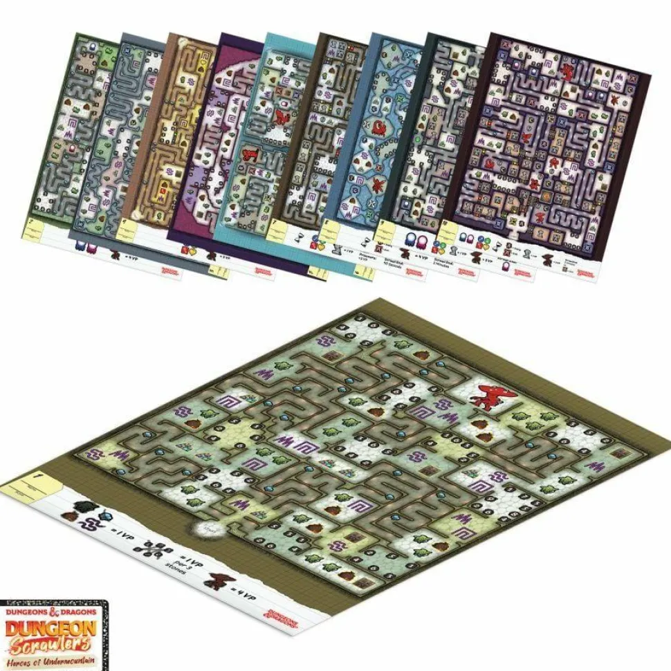 Dungeons & Dragons - Dungeon Scrawlers: Heroes of Undermountain Game