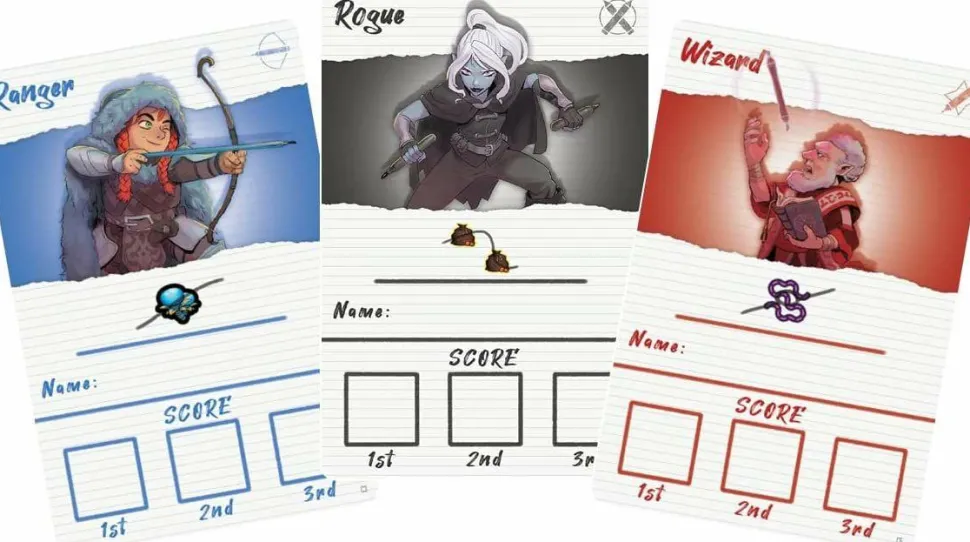 Dungeons & Dragons - Dungeon Scrawlers: Heroes of Waterdeep Board Game