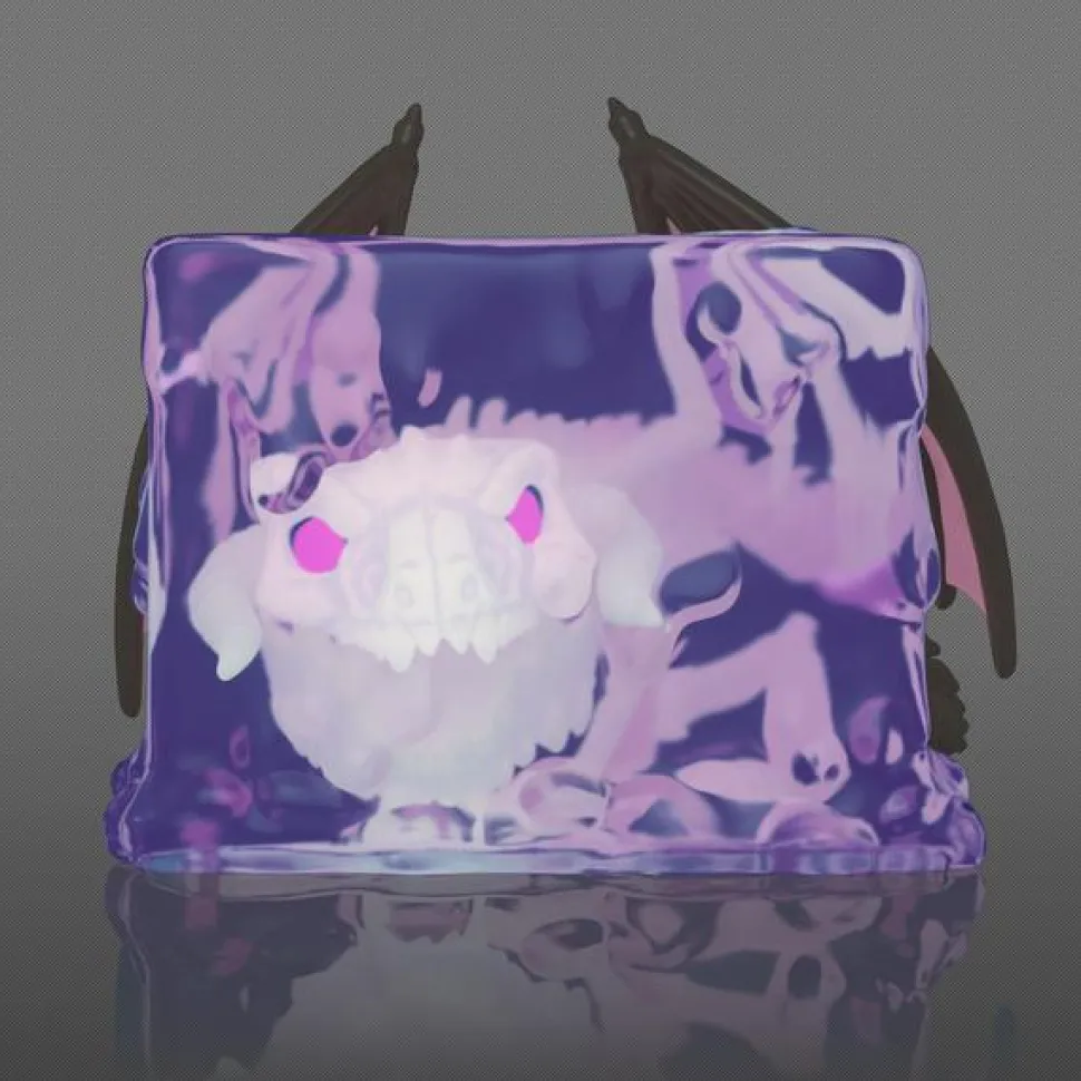 Dungeons & Dragons - Gelatinous Cube with Dracolich Glow-in-the-Dark Deluxe Pop! Vinyl Figure