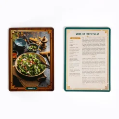 Dungeons & Dragons - Heroes' Feast The Deck of Many Morsels: 50 Cards for Conjuring Snacks, Libations, and Sweets