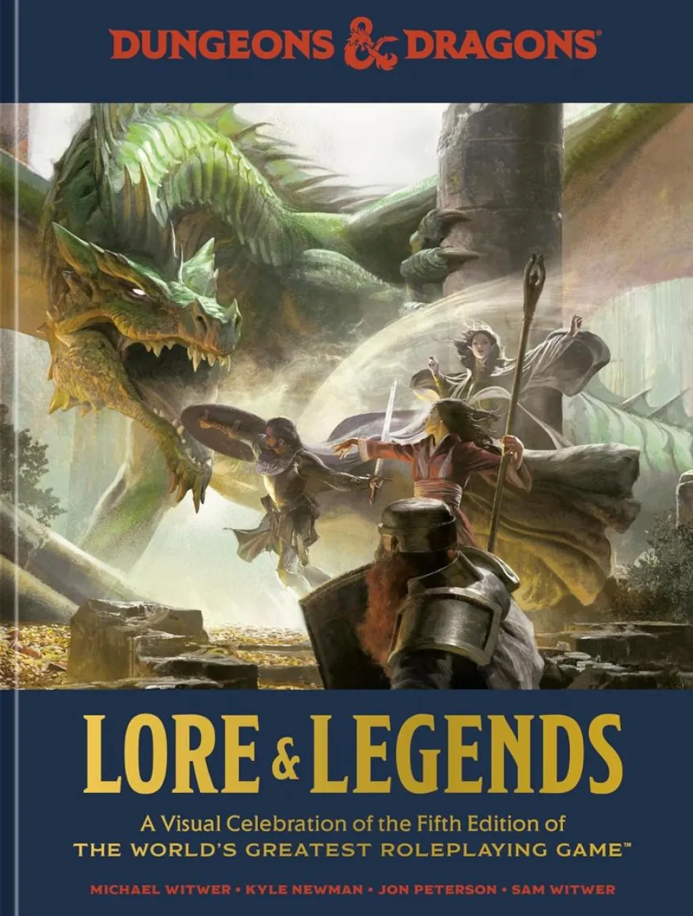Dungeons & Dragons - Lore & Legends Hardcover Book