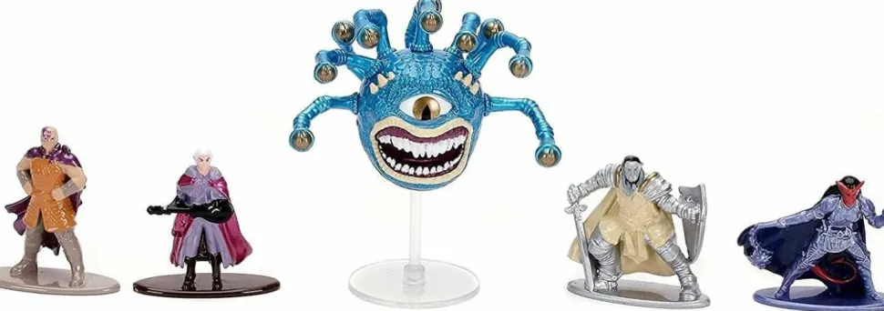 Dungeons & Dragons - Nano Metalfigs Medium Pack A 2” Scale Die-Cast Figure 5-Pack