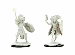 Dungeons & Dragons - Nolzur’s Marvelous Unpainted Minis: Male Changeling Cleric Miniature Figure 2-Pack