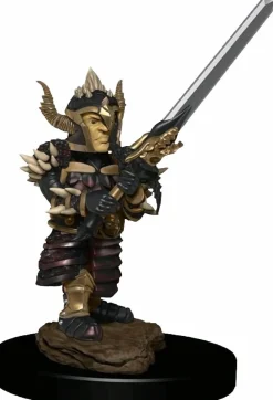 Dungeons & Dragons - Premium Halfling Fighter Male Miniature