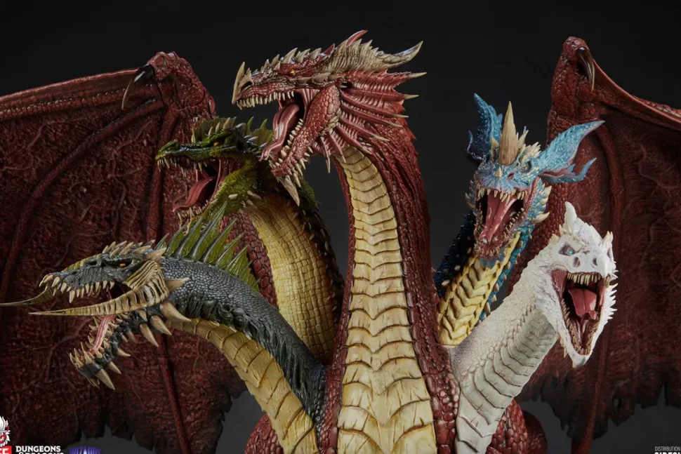 Dungeons & Dragons - Tiamat Deluxe 28 Statue (Int Sales Only)