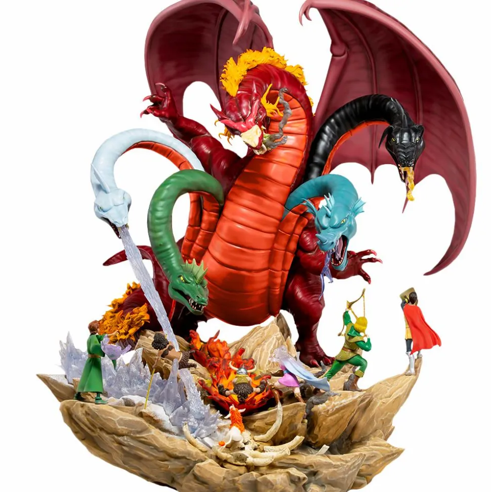 Dungeons & Dragons - Tiamat Battle 1/20th Scale Diorama Statue