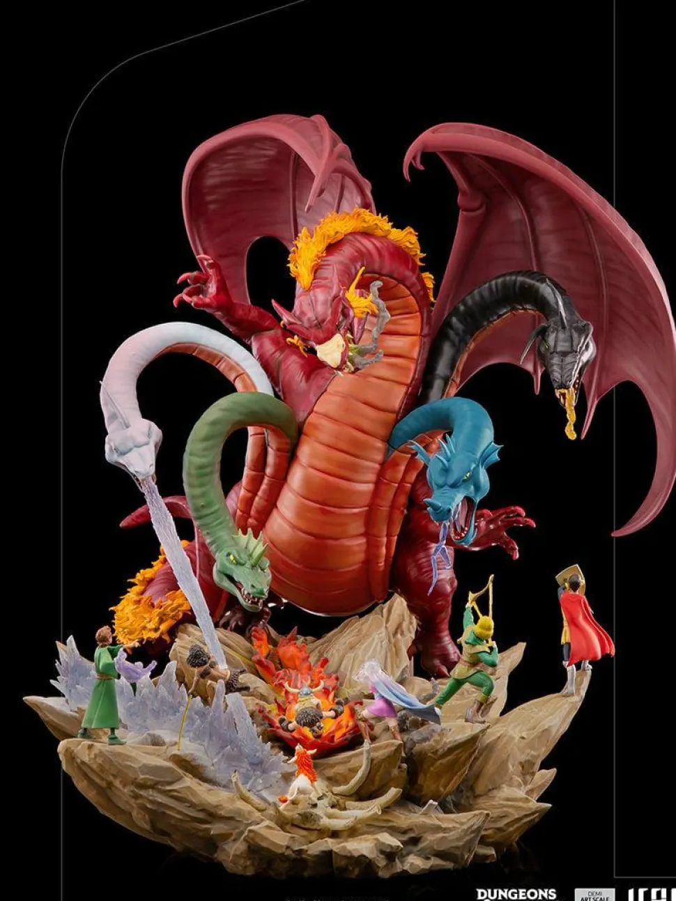 Dungeons & Dragons - Tiamat Battle 1/20th Scale Diorama Statue