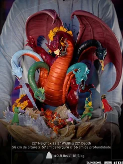 Dungeons & Dragons - Tiamat Battle 1/20th Scale Diorama Statue
