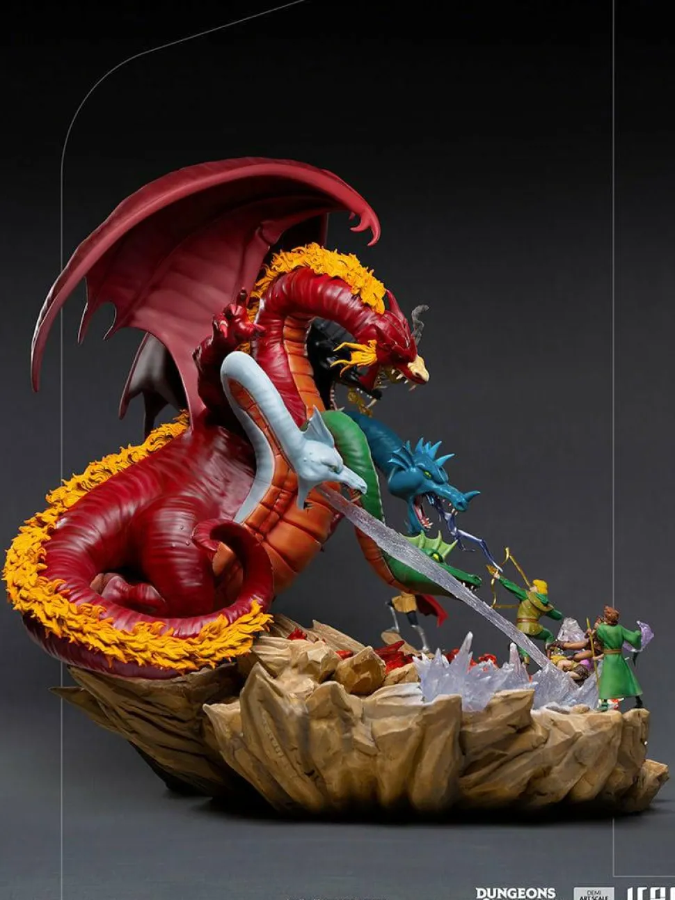 Dungeons & Dragons - Tiamat Battle 1/20th Scale Diorama Statue