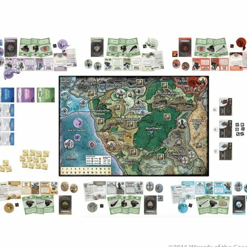 Dungeons and Dragons - Assault of the Giants Standard Board Game