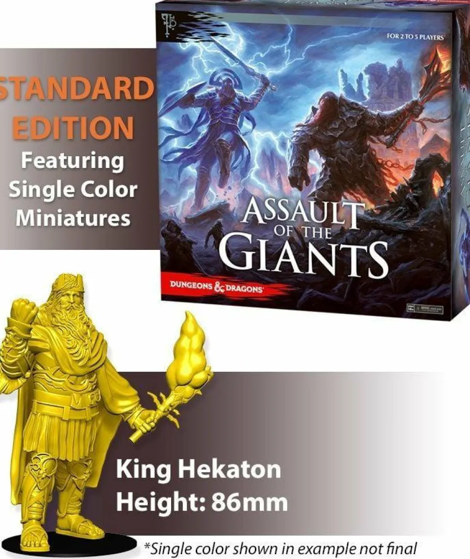 Dungeons and Dragons - Assault of the Giants Standard Board Game