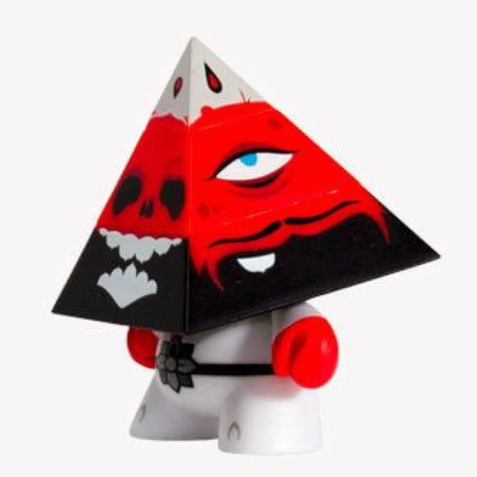 Dunny - 3" Pyramidun Red Vinyl