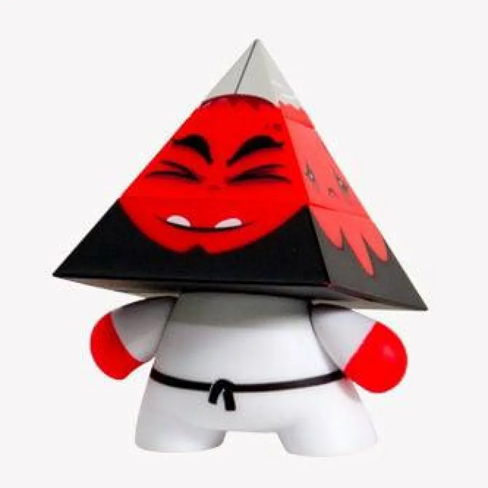 Dunny - 3" Pyramidun Red Vinyl