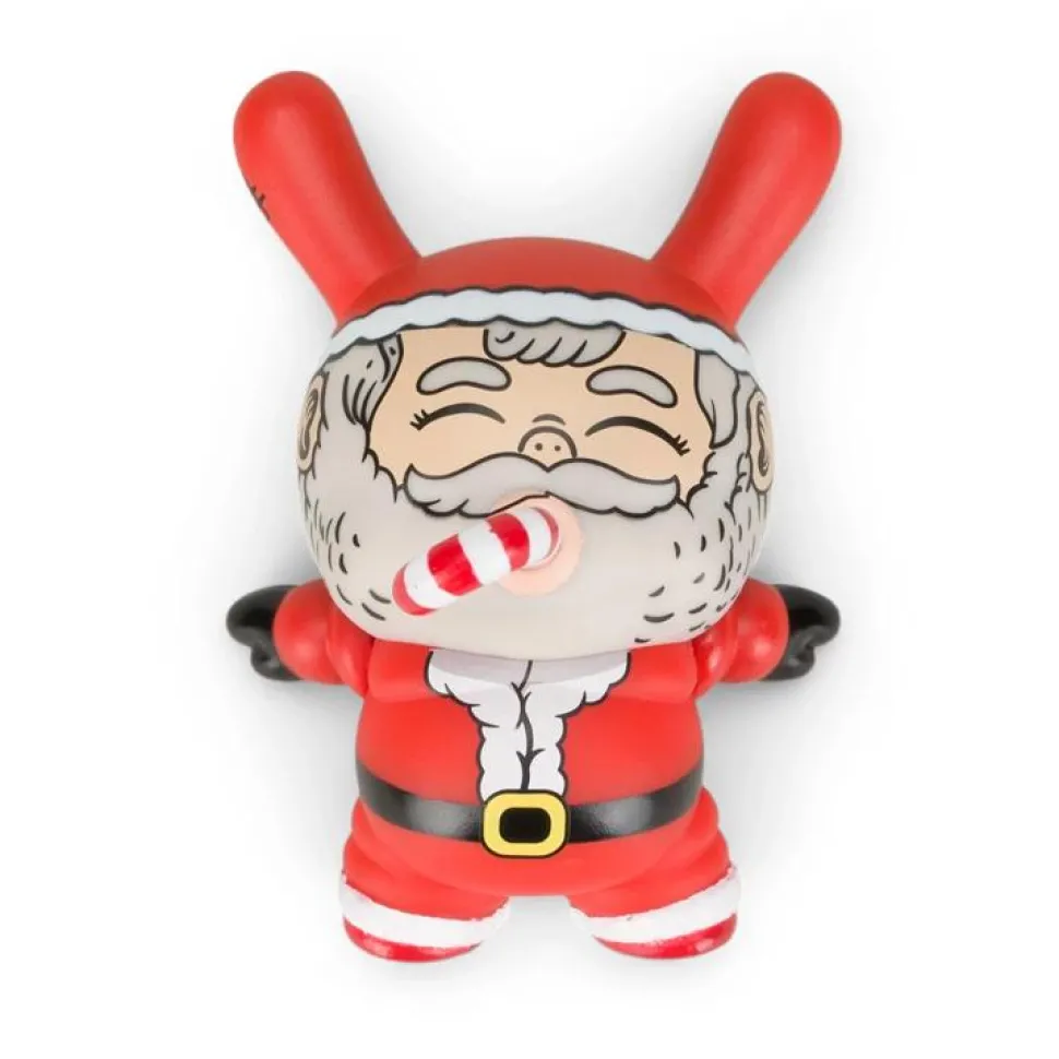 Dunny - Chunky Holiday Santa 3” Vinyl Figure by Alex Solis