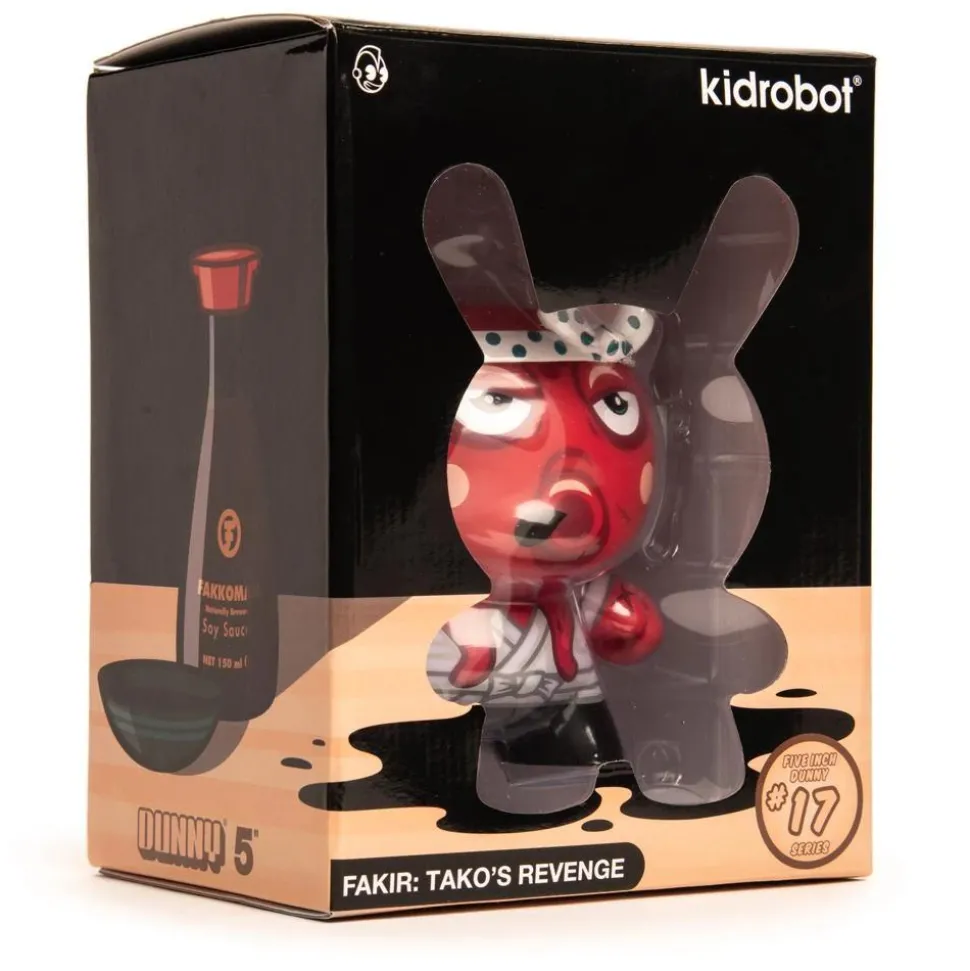 Dunny - Tako’s Revenge 5” Vinyl Figure by Fakir