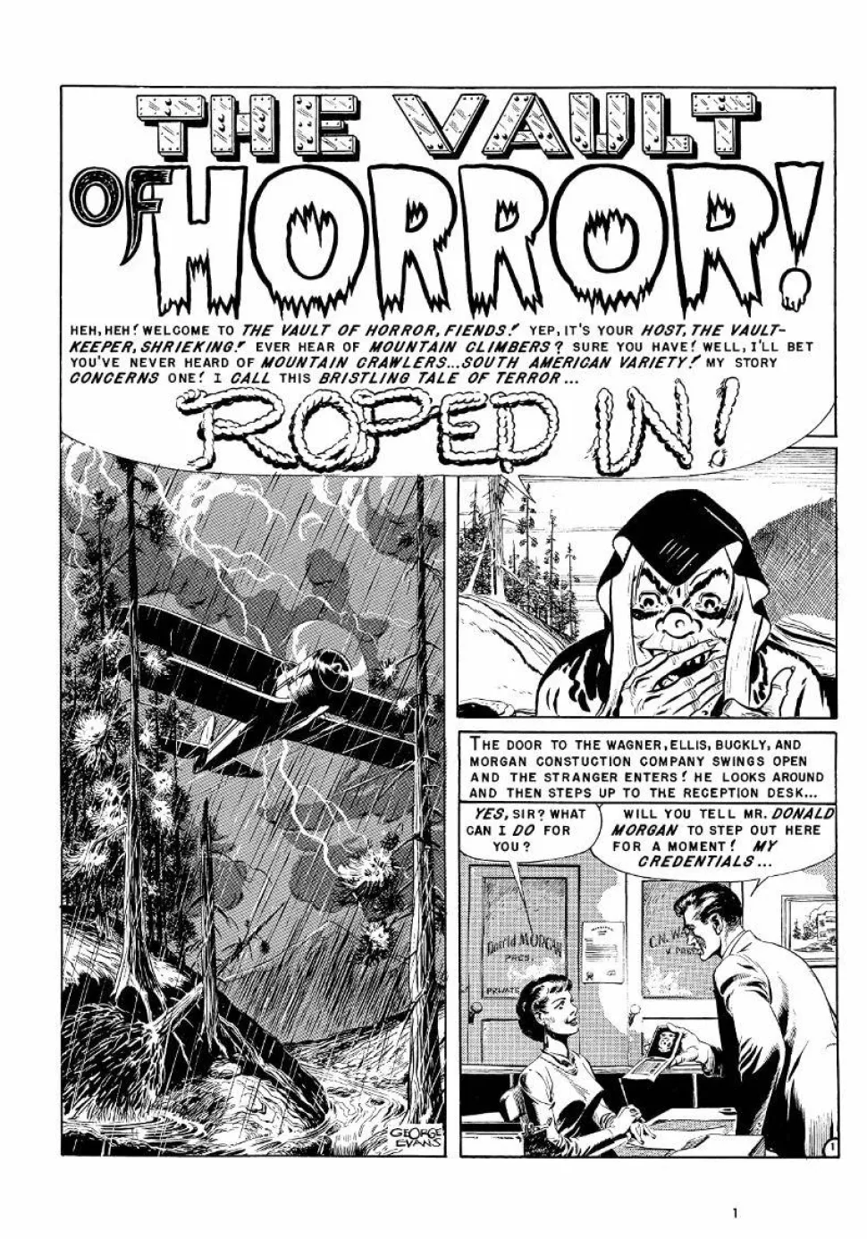 EC Comics - A Slight Case of Murder and Other Stories by George Evans Hardcover Book