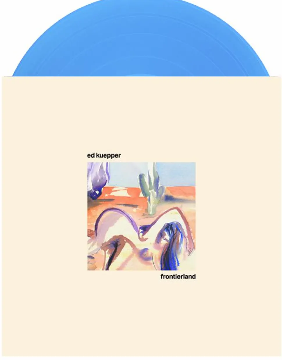 Ed Kuepper - Frontierland LP Vinyl Record (Opaque Blue Coloured Vinyl)