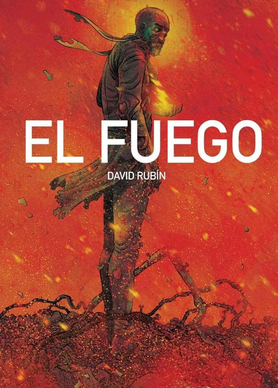 El Fuego by David Rubin Hardcover Book