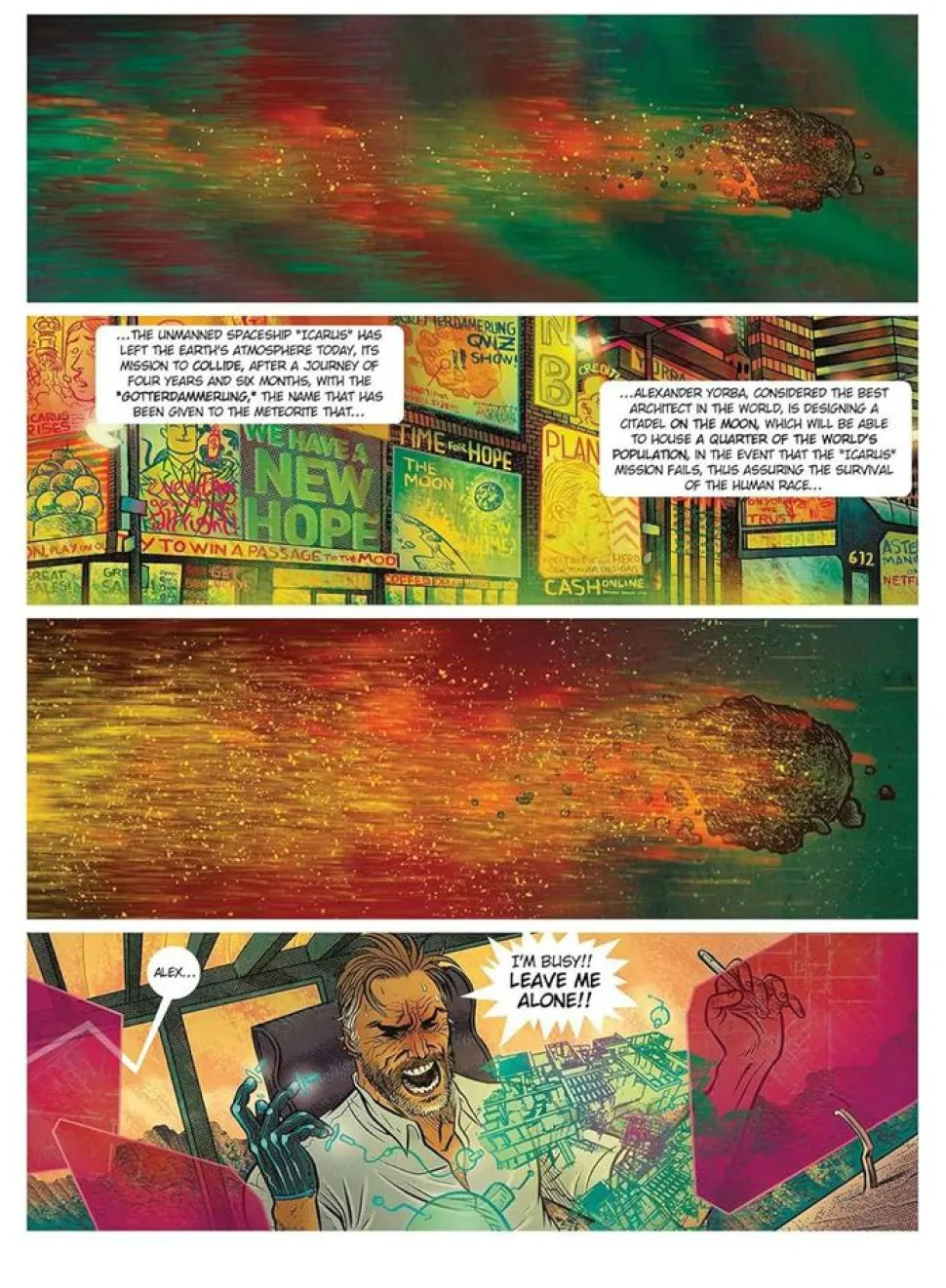 El Fuego by David Rubin Hardcover Book