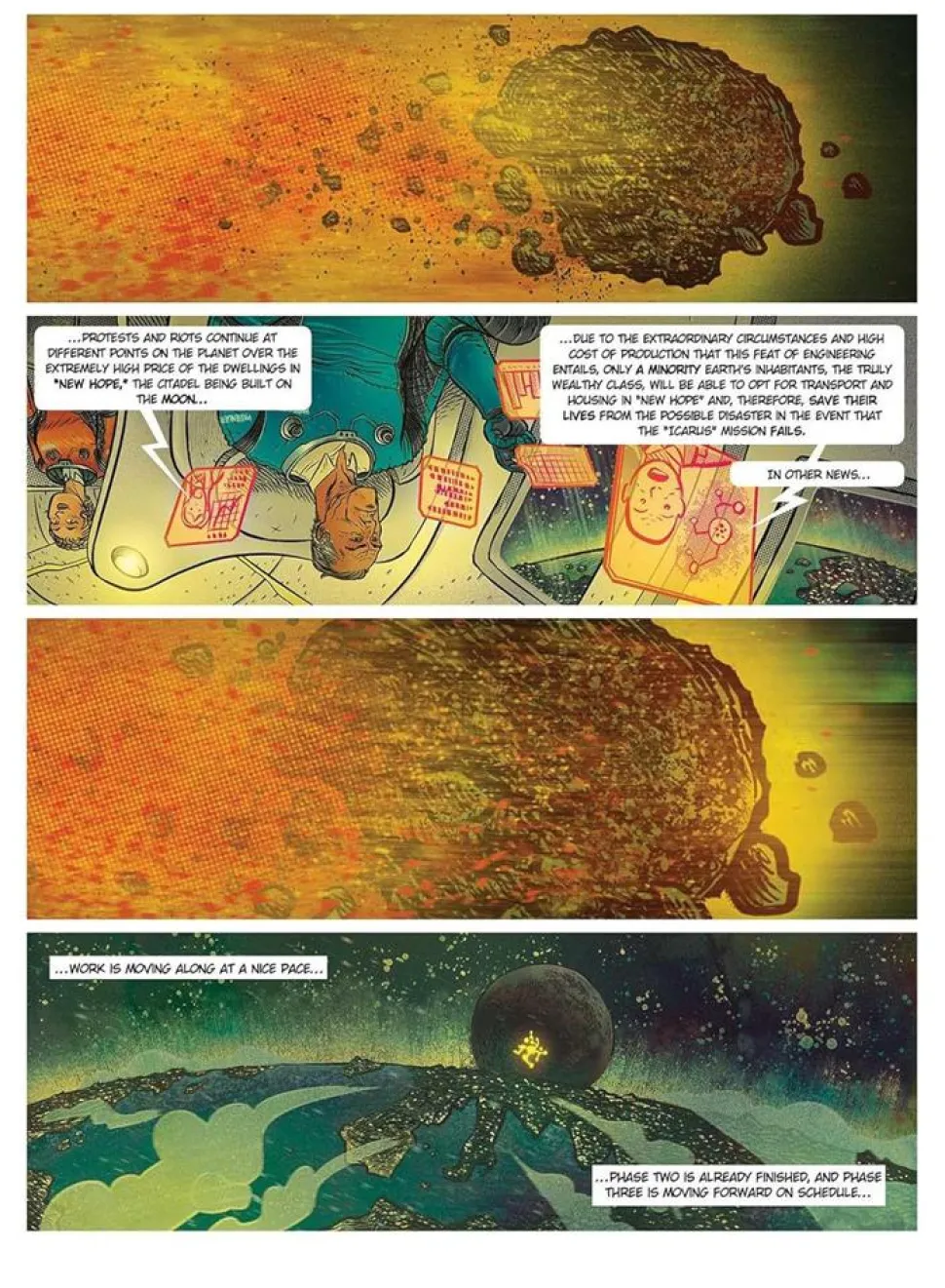 El Fuego by David Rubin Hardcover Book